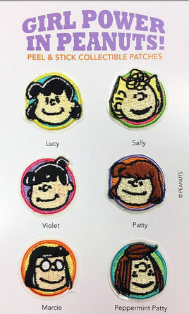 Peanuts Girls Mini Peal - And - Stick Patches - Rare Characters! - snoopn4pnuts.com