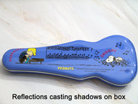 Snoopy Die-Cut Metal Pencil Box