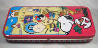 Peanuts Farming Metal Pencil Box With Removable Tray - snoopn4pnuts.com