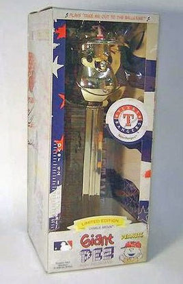 Charlie Brown - Giant Musical GOLD Texas Rangers PEZ - snoopn4pnuts.com