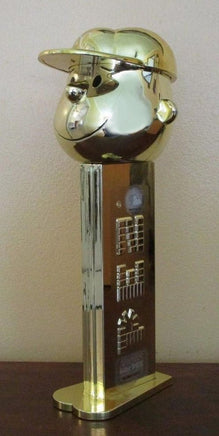 Charlie Brown - Giant Musical GOLD Kansas City Royals PEZ - snoopn4pnuts.com