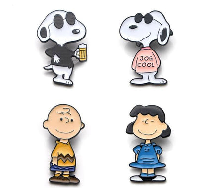 Peanuts Metal Enamel Pin - snoopn4pnuts.com
