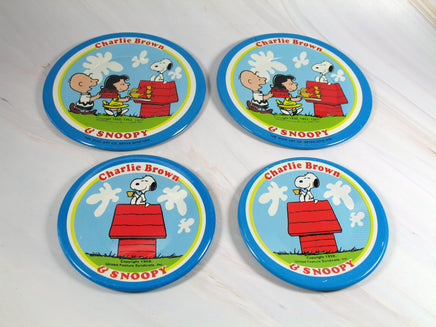 Peanuts Vintage 4 - Piece Tin Dish Set - snoopn4pnuts.com