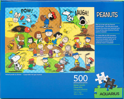 Peanuts Baseball Jigsaw Puzzle - snoopn4pnuts.com