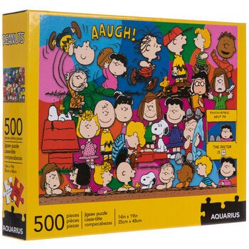 Peanuts Jigsaw Puzzle Featuring The Whole Gang - snoopn4pnuts.com