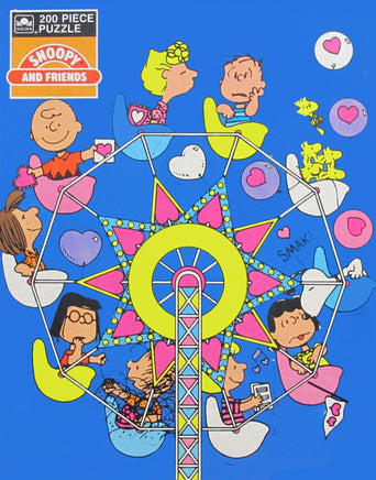 Peanuts Ferris Wheel Vintage Jigsaw Puzzle - snoopn4pnuts.com