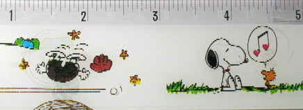 Snoopy Vintage Lenticular Ruler - Rare!