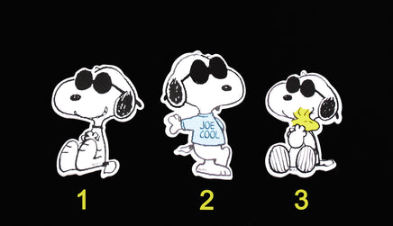 Snoopy Joe Cool Scrapbooking Embellishment - snoopn4pnuts.com
