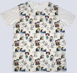 Peanuts Gang Ladies Crew Neck Shirt (Rare Characters!) - snoopn4pnuts.com