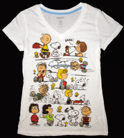 Peanuts Jr. Size V-Neck T-Shirt