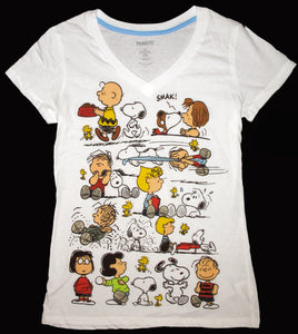 Peanuts Jr. Size V - Neck T-Shirt - snoopn4pnuts.com