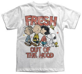 Peanuts T-Shirt - Fresh Out Of The Hood - snoopn4pnuts.com