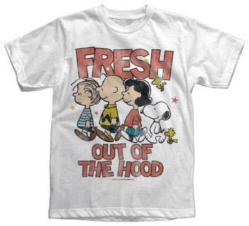 Peanuts T-Shirt - Fresh Out Of The Hood - snoopn4pnuts.com