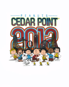 2012 Peanuts Cedar Point T-Shirt - snoopn4pnuts.com