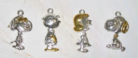 Peanuts Sterling Silver and Gold Plated Charm