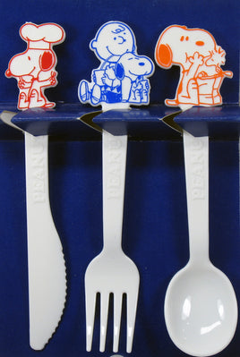 Peanuts 3 - Piece Utensil Set - Child Size - snoopn4pnuts.com