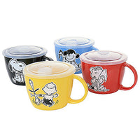 Peanuts 70th Anniversary  Stoneware Soup Bowl With Vented Lid