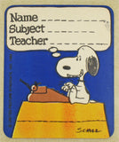 Peanuts Vintage Sticker - School Sticker