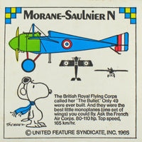 French Air Corps Vintage Sticker - Morane-Saulnier N