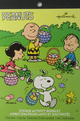 Peanuts Easter Sticker Activity Booklet - snoopn4pnuts.com