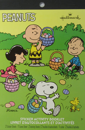 Peanuts Easter Sticker Activity Booklet - snoopn4pnuts.com