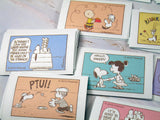 Peanuts Matchbox-Style Set Of Stickers (72 Stickers!) - Everyday Life