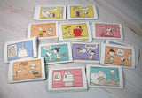 Peanuts Matchbox-Style Set Of Stickers (72 Stickers!) - Everyday Life