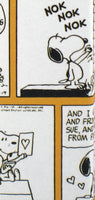 Peanuts Matchbox - Style Set Of Stickers (72 Stickers!) - 1960's and 70's Comic Strip Panels - snoopn4pnuts.com