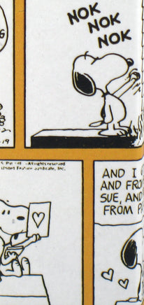 Peanuts Matchbox - Style Set Of Stickers (72 Stickers!) - 1960's and 70's Comic Strip Panels - snoopn4pnuts.com