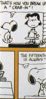 Peanuts Matchbox - Style Set Of Stickers (72 Stickers!) - 1960's and 70's Comic Strip Panels - snoopn4pnuts.com