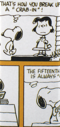 Peanuts Matchbox - Style Set Of Stickers (72 Stickers!) - 1960's and 70's Comic Strip Panels - snoopn4pnuts.com