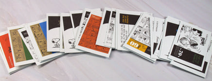 Peanuts Matchbox - Style Set Of Stickers (72 Stickers!) - 1960's and 70's Comic Strip Panels - snoopn4pnuts.com