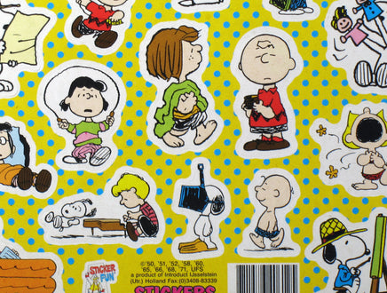 Peanuts Activities Vintage Stickers - snoopn4pnuts.com