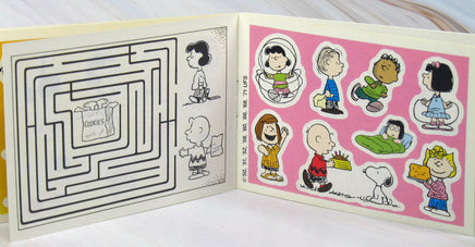 Peanuts Mini Sticker and Activity Book - snoopn4pnuts.com