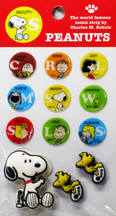 Peanuts PVC and Glossy Vinyl Sticker Set - snoopn4pnuts.com