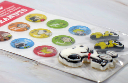 Peanuts PVC and Glossy Vinyl Sticker Set - snoopn4pnuts.com