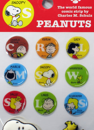 Peanuts PVC and Glossy Vinyl Sticker Set - snoopn4pnuts.com