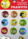 Peanuts PVC and Glossy Vinyl Sticker Set