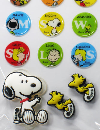 Peanuts PVC and Glossy Vinyl Sticker Set - snoopn4pnuts.com