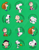 Peanuts Mini Circle-Shaped Stickers