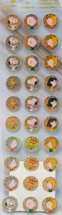 Peanuts Mini Holographic Stickers - snoopn4pnuts.com