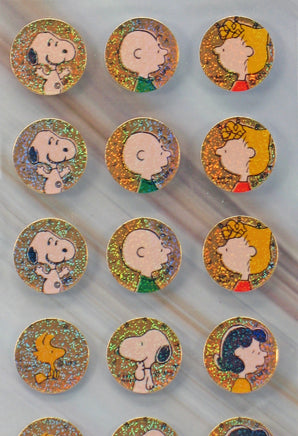 Peanuts Mini Holographic Stickers - snoopn4pnuts.com