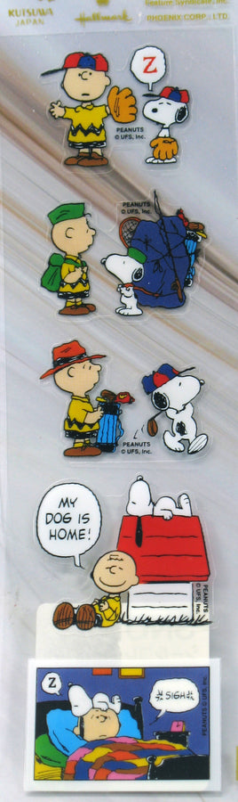 Peanuts Clear - Backed Stickers - snoopn4pnuts.com