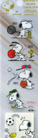 Snoopy Sports Clear - Backed Stickers - snoopn4pnuts.com