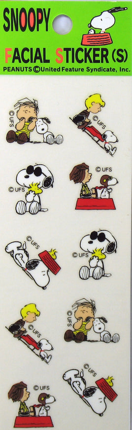 Peanuts Facial Stickers (Just Peel and Stick!) - snoopn4pnuts.com
