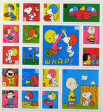 Peanuts Postage Stamp-Style Stickers - RARE!