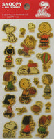 Peanuts Puffy Holographic Stickers - Great For Scrapbooking!
