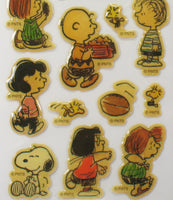 Peanuts Puffy Holographic Stickers - Great For Scrapbooking! - snoopn4pnuts.com