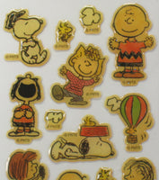 Peanuts Puffy Holographic Stickers - Great For Scrapbooking! - snoopn4pnuts.com