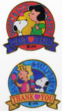 Peanuts Holographic and Metallic Banner Stickers - RARE!